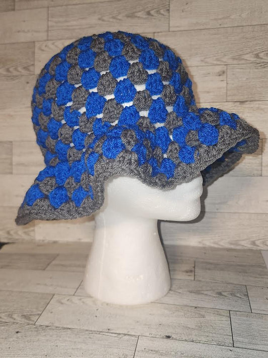 Create Your Own Granny Stitch Bucket Hat Handmade