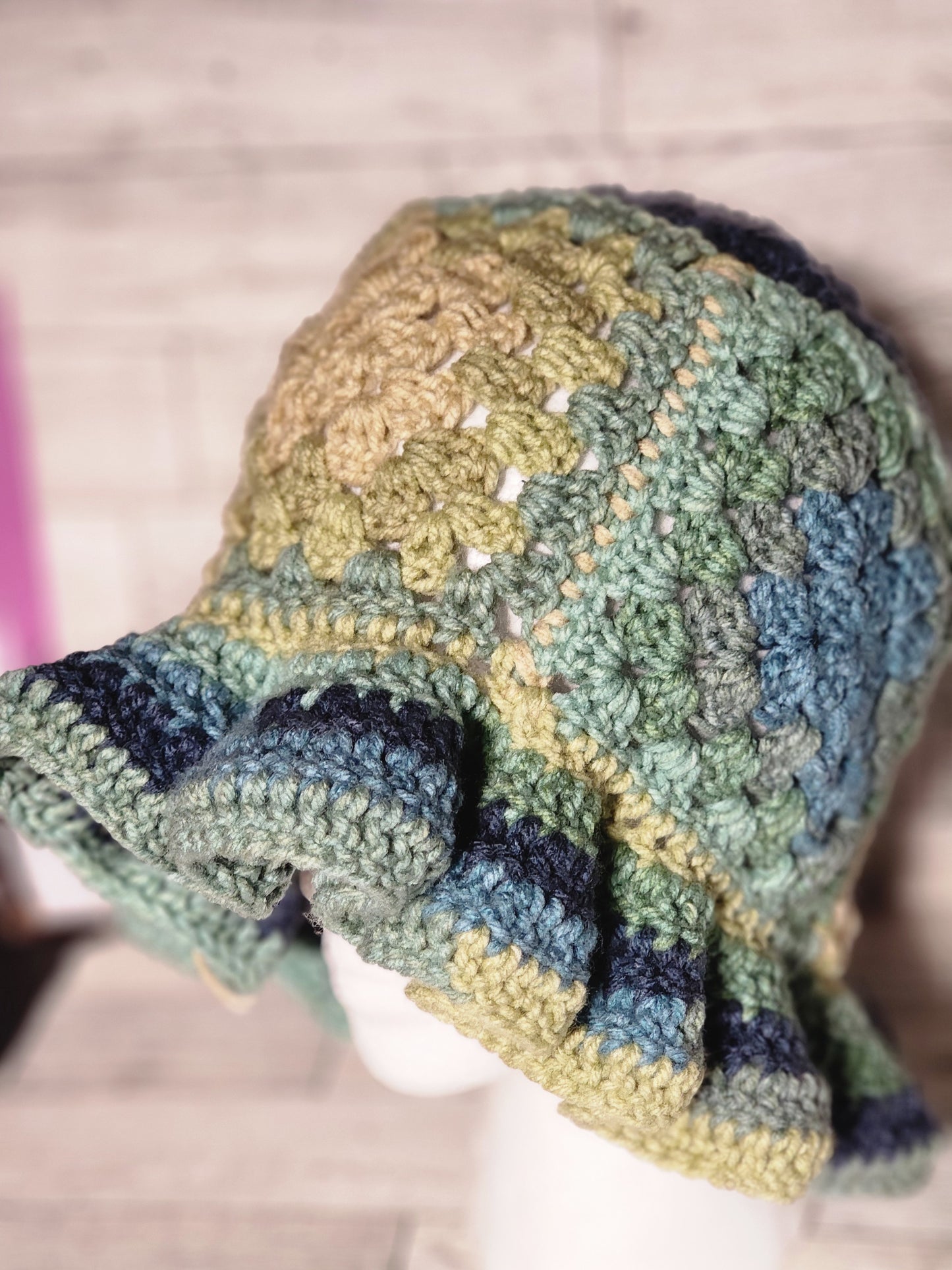 Granny Square Bucket Hat -Custom Create Your Own